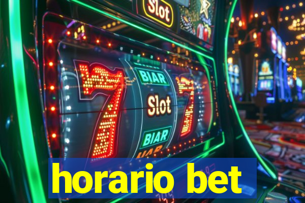 horario bet